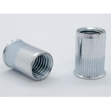 Somunlu Perçin Çelik Yuvarlak Gövde Sıfır Kafa